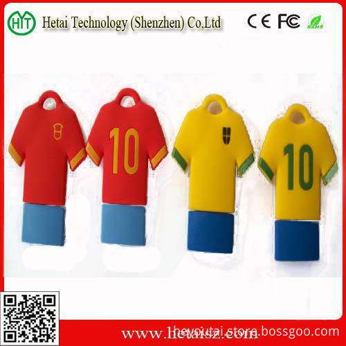 Most Popular Jersey USB Flash Drive, Clothes Shape USB Flash Drive